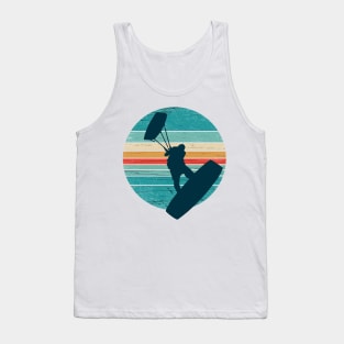 Kitesurfing Quote Vintage Colors Look Tank Top